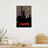 Poster vintage du Caire (Cuisine)