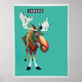 Poster vintage du Canada (Devant)