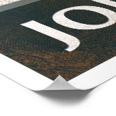 Poster vintage du héros McCain (Coin)