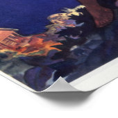 Poster vintage du Pacifique Sud (Coin)