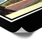 Poster vintage du parc national Yosemite (Coin)