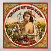 Poster vintage du tabac (Devant)