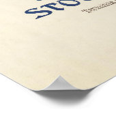 Poster vintage Du Train Lappland-Express (Coin)