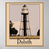 Poster vintage Duluth Minnesota (Devant)