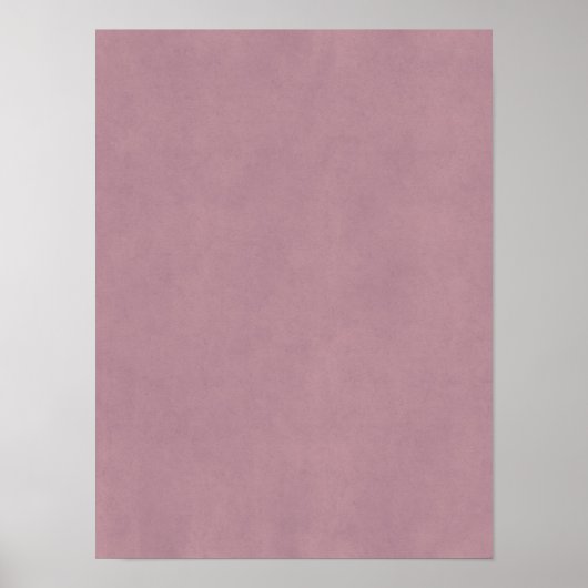 Poster Vintage Dusty Rose Parchment Modèle Blank (Devant)