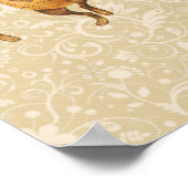 Poster Vintage Easter Bunnies Dancing with Egg Costumes (Coin)