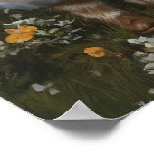 Poster Vintage Easter Bunny Family Art, Spring Nursery (Coin)