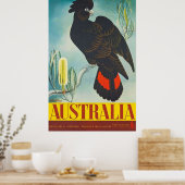 Poster Vintage Eileen Mayo Australian Travel (Cuisine)