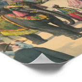 Poster vintage Elephant Ride (Coin)