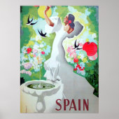 Poster vintage Espagne (Devant)