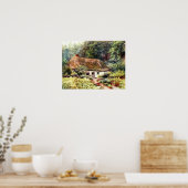 Poster vintage Extraordinaire Paysage Pacifique (Cuisine)