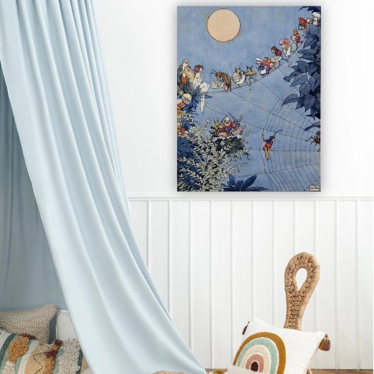 Poster Vintage Fairy Art William Heath Robinson