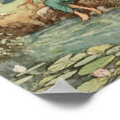 Poster Vintage Fairy Tale Illustration (Coin)