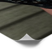 Poster Vintage fille (Coin)