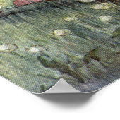 Poster Vintage fille avec chien par Anne Anderson (Coin)