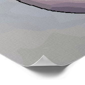 Poster Vintage fille avec huîtres (Coin)