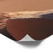 Poster Vintage fille rétro glamour avec caniche (Coin)