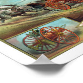 Poster Vintage Fire Fighter (Coin)