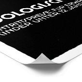 Poster Vintage Flamant rose rose Zoo de Munich (Coin)