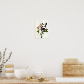 Poster vintage Floral (Cuisine)