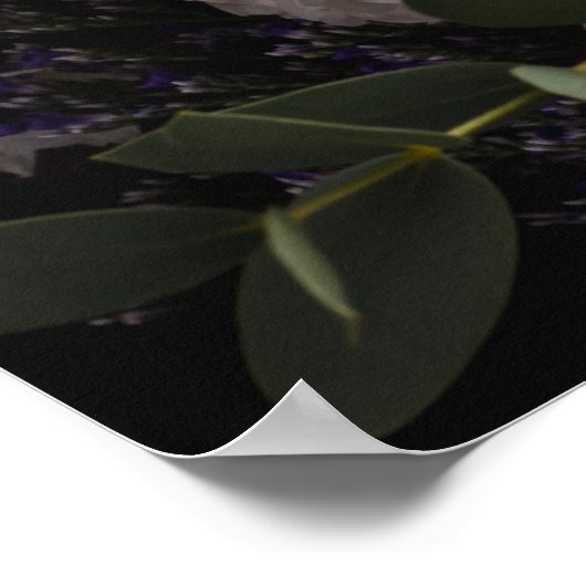 Poster vintage foncé (Coin)