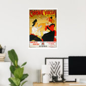 Poster vintage français au chocolat (Bureau à domicile)