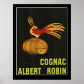Poster vintage français du Cognac (Devant)