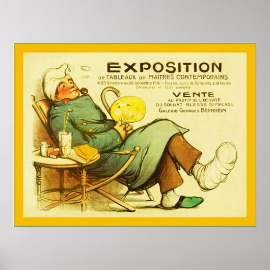 Poster vintage français WW1 (Devant)