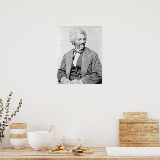 Poster Vintage Frederick Douglass (Cuisine)