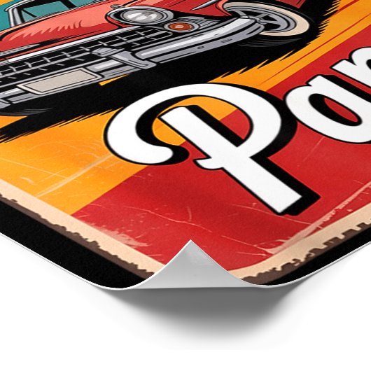 Poster Vintage Funny Papa  (Coin)