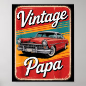 Poster Vintage Funny Papa  (Devant)