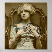 Poster Vintage Gal (Devant)