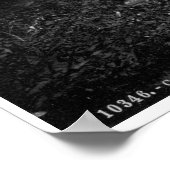 Poster Vintage Galles imprimer, château médiéval de Carna (Coin)