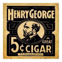 Vintage George Henry 5 Cent Cigar Imprimer
