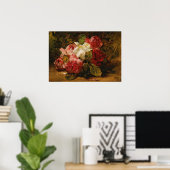 Poster Vintage Georges Jeannin Rose III (Bureau à domicile)