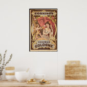Poster Vintage German Cologne (Cuisine)
