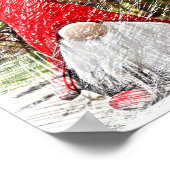 Poster Vintage Gnome Santa Claus (Coin)