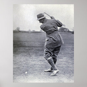 Poster Vintage Golfer : Harry Vardon