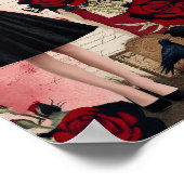 Poster Vintage gothique élégant Whimsical (Coin)