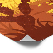 Poster Vintage Grand Prairie Texas (Coin)