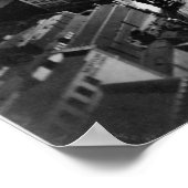 Poster Vintage gratte-ciel de Lower Manhattan (1913) (Coin)