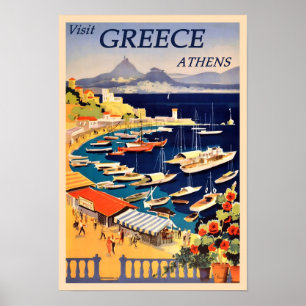 Poster vintage grec