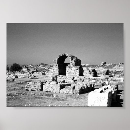 Poster Vintage Greece shops (Devant)