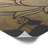 Poster Vintage Grunge Buddha (Coin)