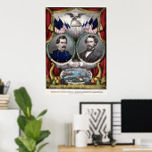 Poster Vintage Guerre civile (Bureau à domicile)