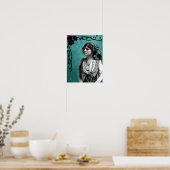 Poster vintage Gypsy Girl (Cuisine)