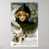 Poster Vintage Halloween (Devant)