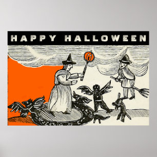 Poster Vintage Halloween