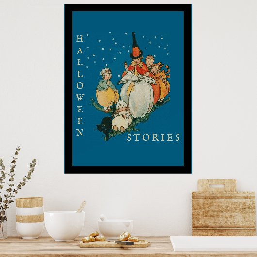 Poster Vintage Halloween (Cuisine)