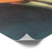 Poster Vintage Happy Halloween par Ellen Clapsaddle (Coin)